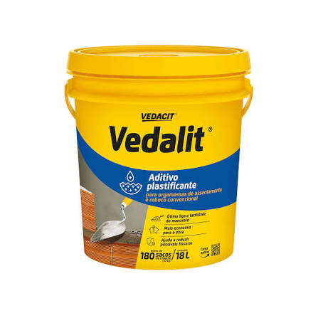 Aditivo Plastificante Vedalit Balde 18L